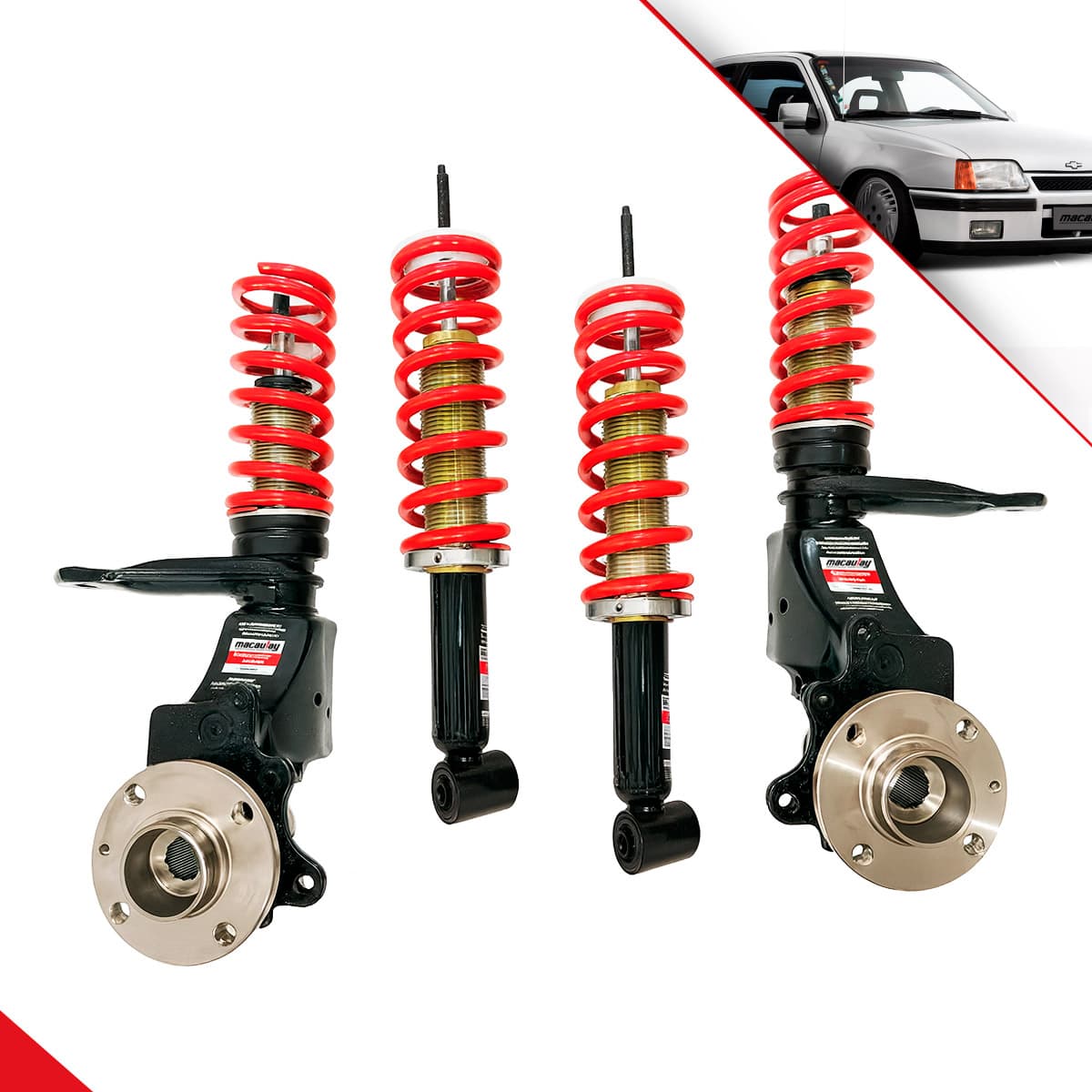 Suspensão Regulável Slim Kadett/Ipanema KIT Completo c/ Telescópio — foto 1