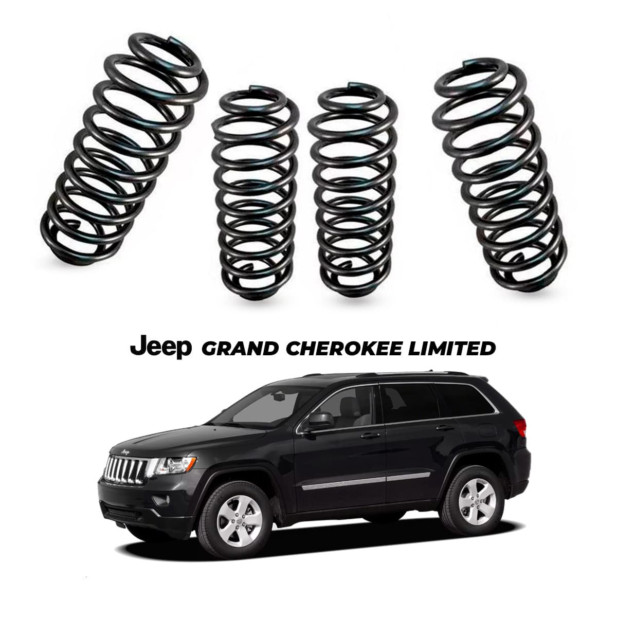 Molas Blindadas Jeep Comander KIT Dianteiro — foto 1