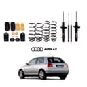 Kit Original 4 Molas + 4 Amortecedors + Batentes Audi A3 1997/06 KIT Completo — miniatura 1