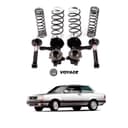 Suspensão Fixa VW Voyage 1981/1995 KIT Completo c/ Telescópio — miniatura 1