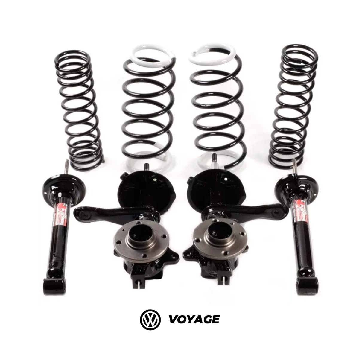 Suspensão Fixa VW Voyage 1981/1995 KIT Completo c/ Telescópio — vista alternativa