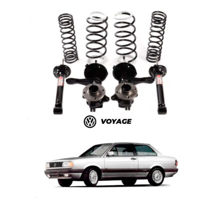 Suspensão Fixa VW Voyage 1981/1995 KIT Completo c/ Telescópio