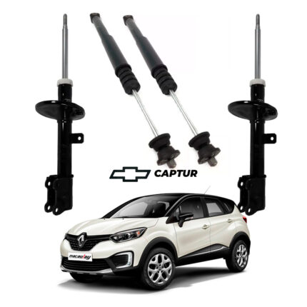 Amortecedor Reforçado Renault Captur KIT Completo